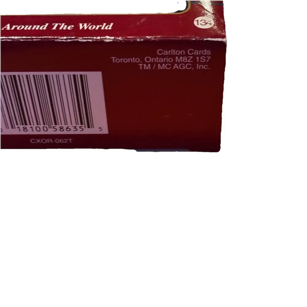 CARLTON CARDS CHRISTMAS ORNAMENT HEIRLOOM COLLECTION FRIENDS AROUND THE WORLD